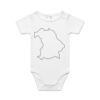 AS Colour - Organic Baby 'Mini-me' Onesie Romper Thumbnail