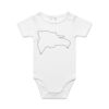 AS Colour - Organic Baby 'Mini-me' Onesie Romper Thumbnail