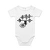 AS Colour - Organic Baby 'Mini-me' Onesie Romper Thumbnail