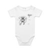 AS Colour - Organic Baby 'Mini-me' Onesie Romper Thumbnail