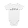 AS Colour - Organic Baby 'Mini-me' Onesie Romper Thumbnail