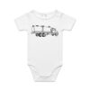 AS Colour - Organic Baby 'Mini-me' Onesie Romper Thumbnail