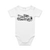 AS Colour - Organic Baby 'Mini-me' Onesie Romper Thumbnail