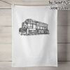 50% Linen Tea Towel - White Thumbnail