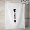 50% Linen Tea Towel - White Thumbnail